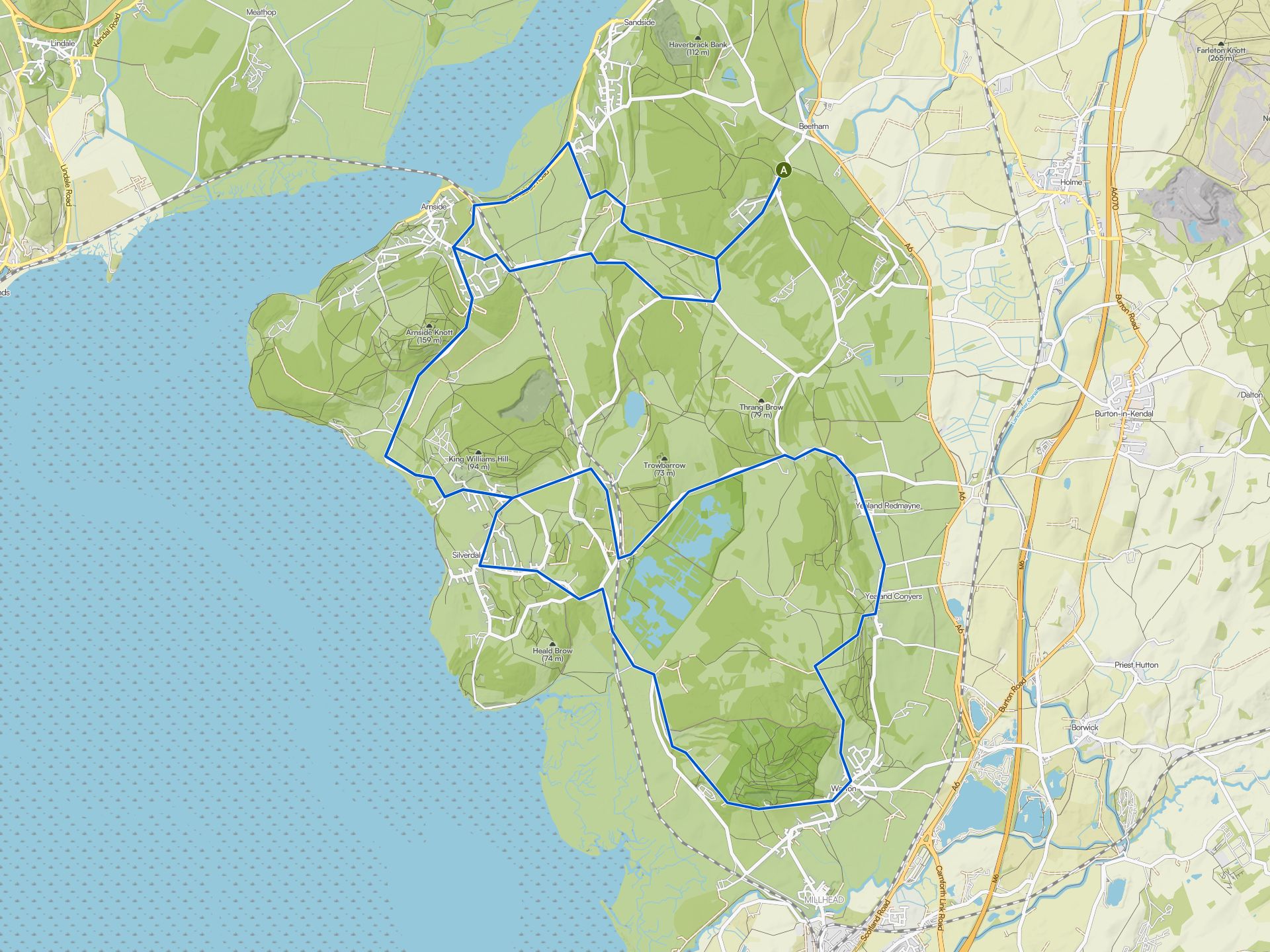 The best traffic-free bike rides in Gait Barrows National Nature ...